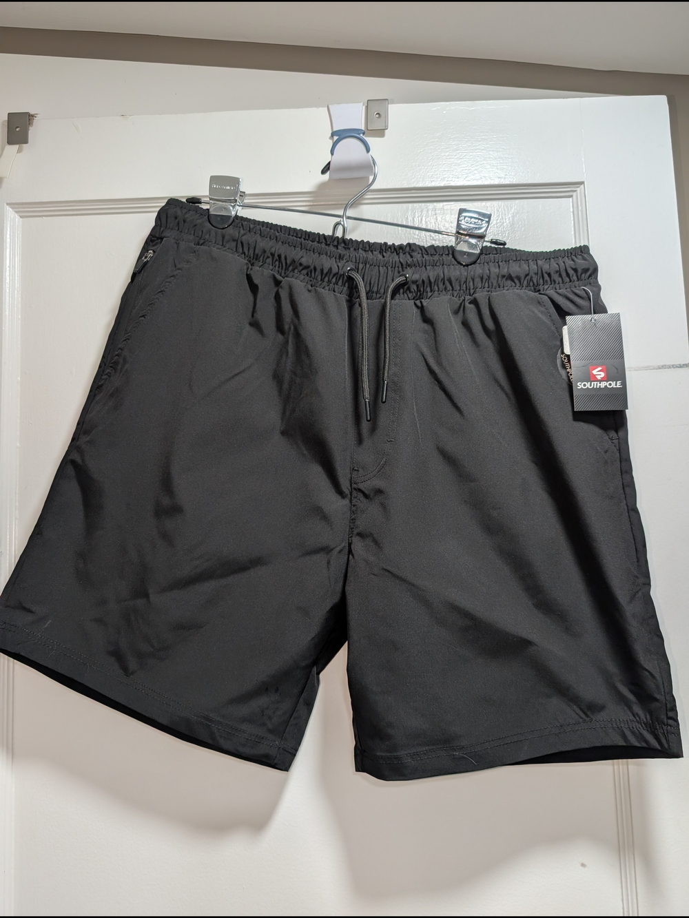 South Pole Black Athletic Shorts NWT